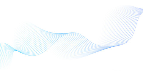 White wave curve lines banner background design. Abstract soft wave lines dynamic flowing blue light isolated background. Vector Illustration of the gray pattern of lines. stripes on white. White wav