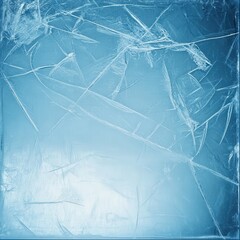 Frosted Ice Winter Texture Background