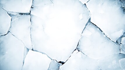 Cracked Ice Surface Texture