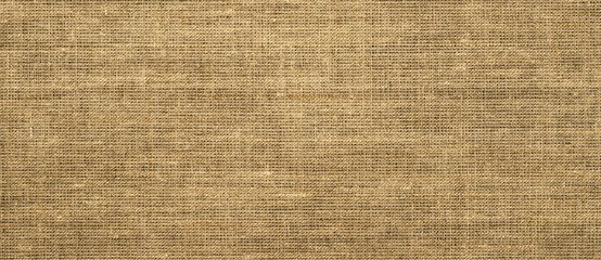 rag tablecloth, brown sackcloth for background. natural fiber cloth texture