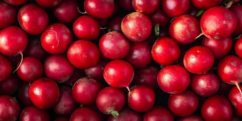 a radish growing in the dirt
