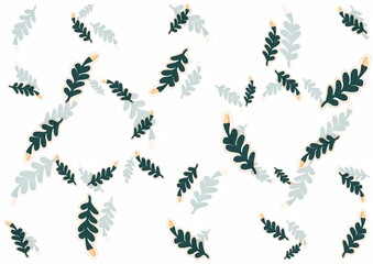 seamless pattern of yellow flowers in spring. spring patterns for fabric, clothes, design, and wallpaper