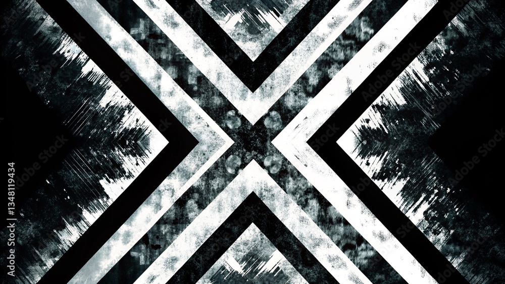 Poster abstract grunge background. dynamic texture with shiny elements. interesting geometric background wi