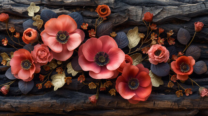 Product Showcase: Natural beauty and texture create perfect backdrop.