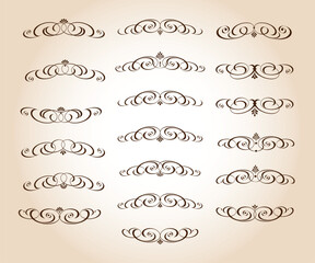 4576.eps calligraphic design elements and page decoration