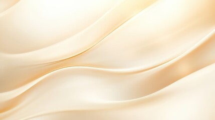 Obraz premium Elegant Beige Silk Drape Background