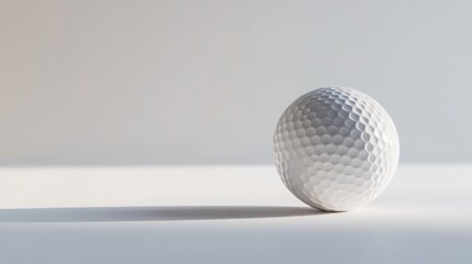 golf ball isolated on white