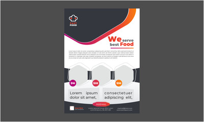 Fastfood Catalog Brochure.