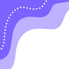 Aesthetic purple waves with dotted pattern for backgrounds