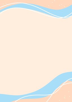 wave wallpaper motif with nlue pink color simple design
