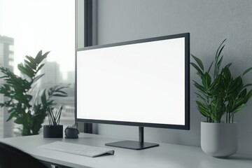 Vibrant Color Visual of Computer Screens V1 Mockup