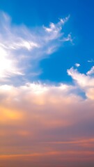 Obraz premium Serene Sunset Sky