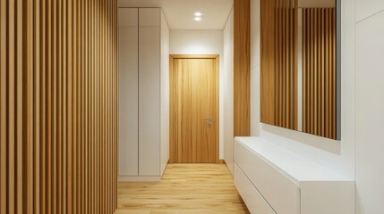 Modern Interior Design with Wooden Accents