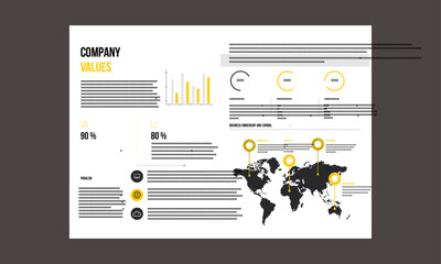 brochure template, corporate business booklet, simple style and modern layout, bifold brochure, annual report template, annual report, brochure template
