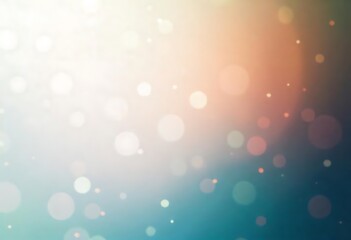 Obraz premium Generative AI Bokeh Light Effect Background with Soft Pastel Colors