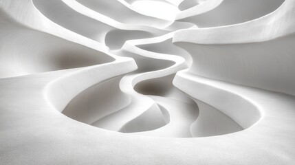 Obraz premium Abstract Architectural Design Interior