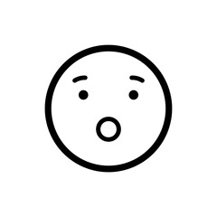 black and white button