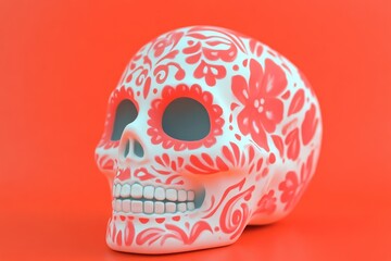 Obraz premium Decorative Sugar Skull
