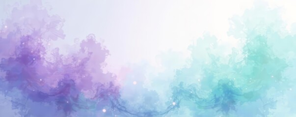 Subtle lavender and mint watercolor hues for wallpaper, calming, peaceful, gentle