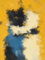 Abstract art oil painting background wallpaper