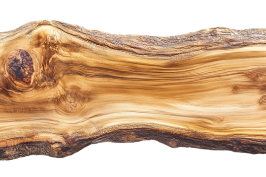 wood texture, old wood board pattern isolated on a transparent background