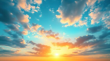 Obraz premium Sunset Cloudscape