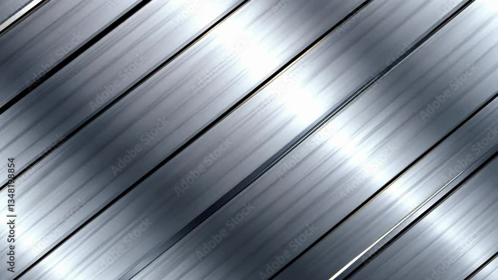 Poster stylish silver gradient background with metallic texture design generative ai