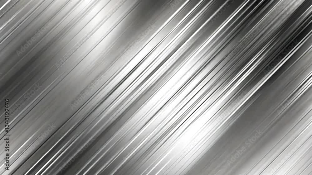 Poster silver gradient background with metallic texture effect vector generative ai