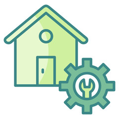 Maintenance  Icon Element For Design