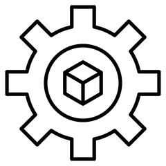 Inventory  Icon Element For Design