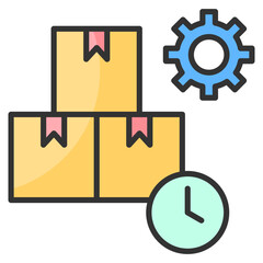 Warehouse  Icon Element For Design