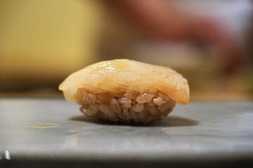 Traditional Japanese food Sushi