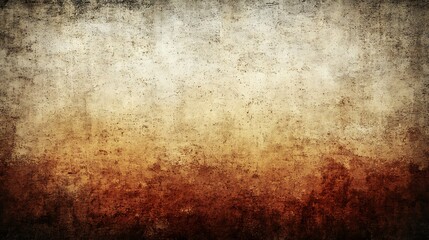 Obraz premium Rustic textured wall background with shades of brown, red, and white resembling an aged, weathered surface