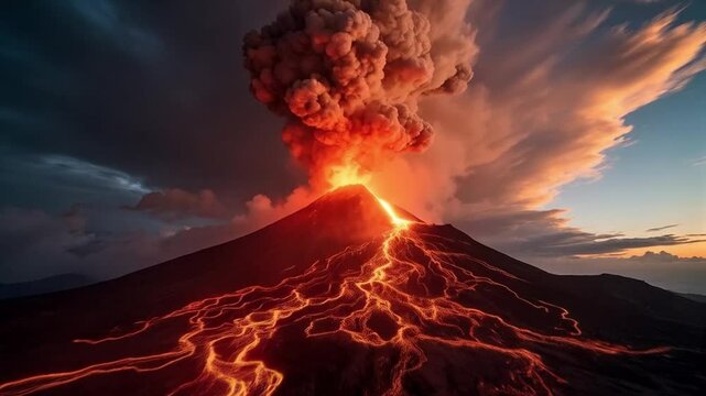 The view of the volcano was breathtaking, with its majestic peak rising against the sky, surrounded by lush greenery and the occasional plume of smoke hinting at the powerful forces beneath the surfac
