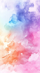 Abstract watercolor background digital art soft colors creative design inspirational artistic viewpoint