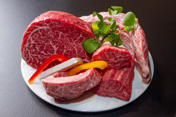 神戸牛の集合写真