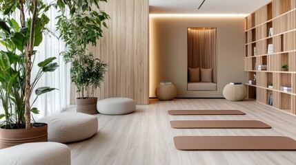 Elegant Wooden Floor with Natural Grain Patterns Showcasing Warmth and Style