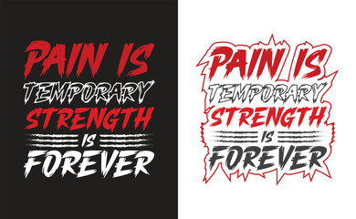 Simple Motivational Typography design. Conquer your goals, with a fighter's spirit.