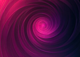 Abstract swirling vortex of vibrant fuchsia and purple hues