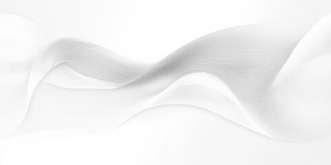 Abstract White Flowing Texture