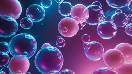 abstract background with bubbles