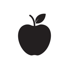 apple on white background