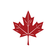 Naklejka premium Maple leaf leaves autumn tree nature line and flat isolated vector outline illustration.