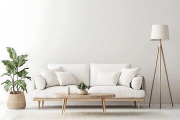 Modern Minimalist Living Room Interior