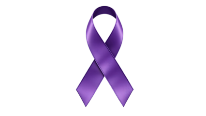 Purple ribbon awareness isolated transparent background png High Quality Purple Ribbon Awareness PNG  Transparent Background Elegant Purple Ribbon Symbol  Isolated PNG
