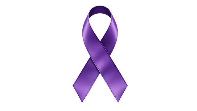 Purple ribbon awareness isolated transparent background png High Quality Purple Ribbon Awareness PNG  Transparent Background Elegant Purple Ribbon Symbol  Isolated PNG