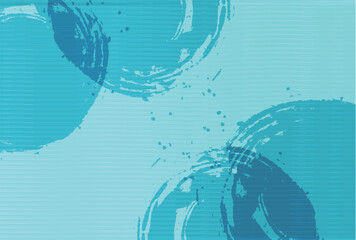 暑中見舞い　夏　青　和柄　背景