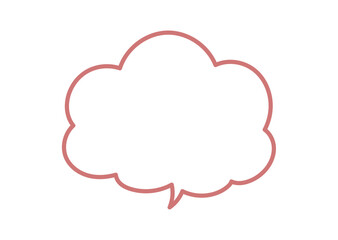 シンプルなもこもこふきだし