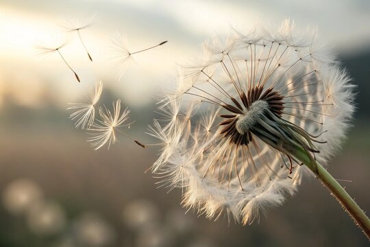 dandelion seed head - Powered by Adobe