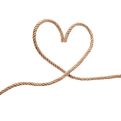 Obraz premium heart of rope